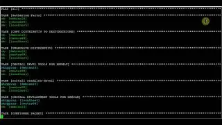 Установка postgres из исходников на 3 сервера с помощью ansible