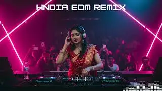 🌙 Desi Neon Beats 🔥| Hindi EDM Chill & Party