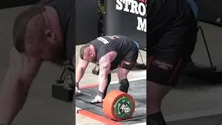 Angkat besi Eddie Hall Pecahkan Rekor dunia Angkat Besi 500 kg #shorts