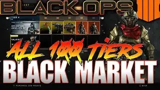 ALL 100 Tiers Operation Absolute Zero (New BO4 Black Market)