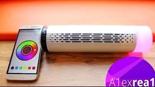OVEVO Z3 лампа и bluetooth колонка с батареей на 2400mAh, обзор.