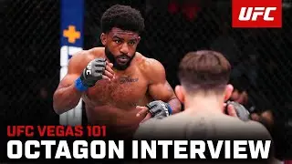 Jacobe Smith Octagon Interview | UFC Vegas 101