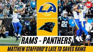 Matthew Stafford’s Late TD Saves Rams from Historic Wild-Card Upset Against Panthers