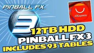 Pinball FX3 Tables Found on Aliexpress 12 TB HDD &ndash; Review and Play Tested  | Hyperspin - Launchbox