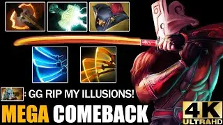 INTENSE HARD CARRY BATTLE Max Speed Build Juggernaut Deleted Phantom Lancer Epic Mega Comback Dota 2