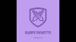Pare feu en b&eacute;ton (violette) / Sabcy / EQUIPE VIOLETTE