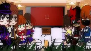 Aftons & Emilys react Elizabeth Afton 🌹🍦. Espero que gostem do meu vídeo 😁💖👍.Part 1