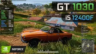 PUBG: Battlegrounds | GT 1030 + i5 12400F | 1080p Very Low, Low