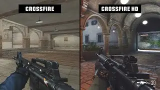 CROSSFIRE HD vs CROSSFIRE : ORIGINAL vs REMASTERED MAPS COMPARISON [1080P 60FPS]