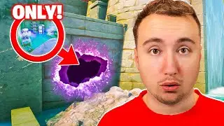 GEHEIME BUNKER ONLY CHALLENGE in FORTNITE!