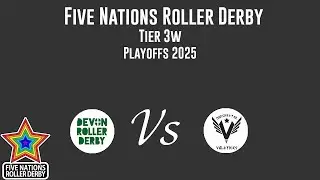 Devon Roller Derby Vs Manchester Valkyries | Five Nations Roller Derby Playoffs | Game 9
