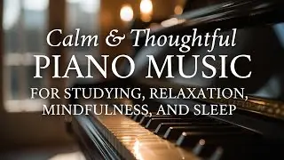 Calm & Thoughtful Piano Music for Studying, Relaxation, Mindfulness, and Sleep
