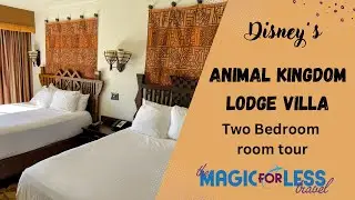 Walt Disney World&rsquo;s Animal Kingdom Lodge Two Bedroom Villa tour