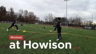 Workout at Howison Park (12-1-24)