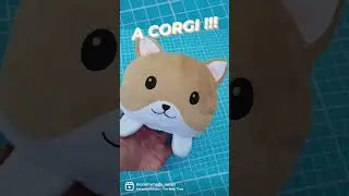 DIY MOOD PLUSH FOX or CORGI sewing n&auml;hen mommymade | #shorts
