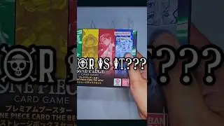 Purrpulls Episode 048 - opening ONE PIECE CARD GAME - Japanese PRB-01 storage box set