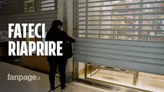 Giù le serrande dei negozi, la protesta del centro commerciale contro la chiusura nel week end