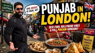 Southall 🏴󠁧󠁢󠁥󠁮󠁧󠁿🏴󠁧󠁢󠁥󠁮󠁧󠁿 Mini Punjab in the UK &ndash; Desi Food, Bollywood Vibes ||Veeru Gillani