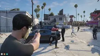 Marty Save Lang From Kidnap & Saab Get Gun Down | Nopixel GTARP