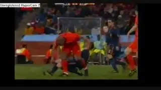 Nigel de jong overtreding op spanje