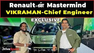 New Duster-ன் Inside Story 😱 | Renault Chief Engineer Vikaraman Exclusive | Tamil
