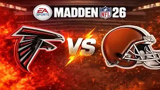 Kevin Stefanski Playbook Goes OFF! Falcons vs Browns | Madden 26 Simulation