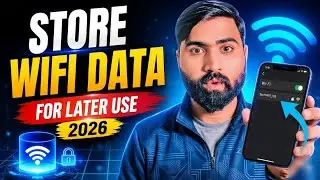 How to Store Internet/Wifi Data for Later Use 2026 | New Network Optimization Trick