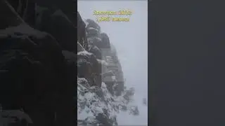 Snowdon Mountain Wales 1085m | 2 December 2023 #shorts #hiking #wales