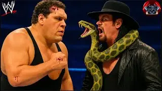 WWE 2K24 - The Undertaker vs Andre The Giant - Championship Match WrestleMania | #wwe #krylexgaming