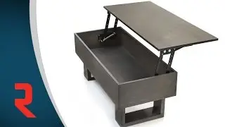 M&eacute;canisme pour table &agrave; plateau relevable