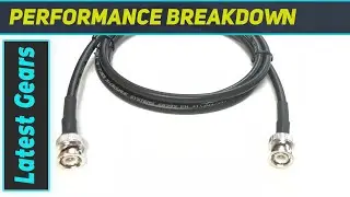 50 Foot BNC Male to BNC Male Times Microwave LMR-240 Ultraflex The Best Coaxial Cable for