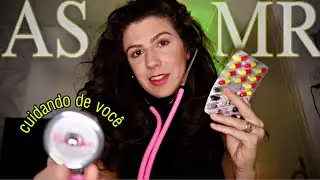ASMR | AMIGA FAZ CHECKUP MÉDICO EM VOCÊ