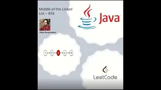 LeetCode 876 | Find middle node of the linked list | Java solution | #leetcodesolution