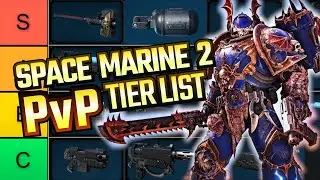 THE BEST & WORST PVP WEAPON TIER LIST SPACE MARINE 2 MULTIPLAYER RANKING ALL CLASSES & GRENADES #40K