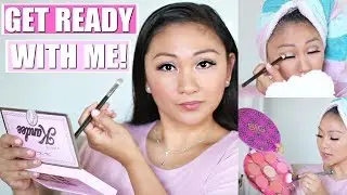 GRWM | I Want Kandee Too Faced Palette, It Bye Bye Lines Foundation, Tarte Blush Book