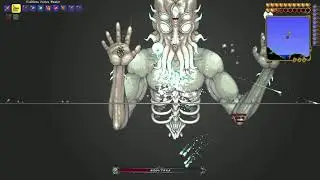 Terraria MOON LORD MASTER VORTEX BEATER WITH LEIR
