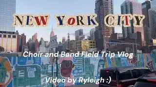 music students break bus in lincoln tunnel, chaos ensues || NYC FIELD TRIP VLOG ||
