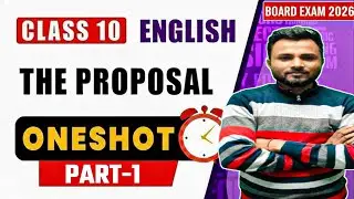Class 10th English | ENGLISH PROSE chapter 8 ONE SHOT |UP Board 2026 Exam