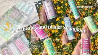 I Ordered Love Beauty and Planet Shampoos! Honest Review