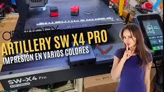 ✅  SHHHH!.....IMPRESIÓN EN VARIOS COLORES CON ARTILLERY SIDEWINDER X4 PRO + KLIPPER