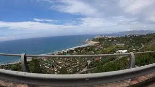 Vista panoramica Sulla strada Itri - Sperlonga