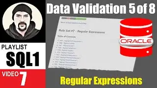 Oracle Data Validation Examples: Regular Expressions