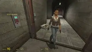 HL2 - d1_eli_01 - Alyx remote control & ramp teleport setup
