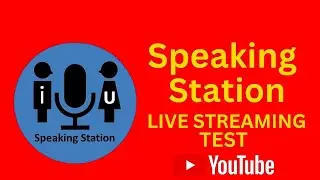 well speaking station is live!