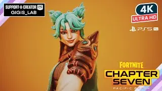 FORTNITE On PS5 PRO Gameplay JADE Skin Showcase Review 4K HDR