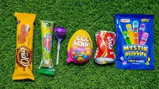 “Relaxing ASMR Opening Colorful Candies & Chocolate Eggs| Very Satisfying Sounds”#candyopening 