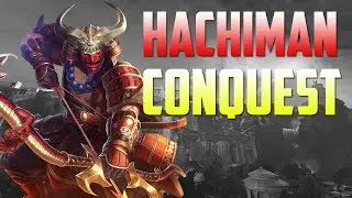 SMITE Hachiman Carry Conquest, He is so much fun!