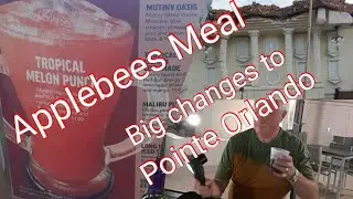 APPLEBEE`S  / ROSEN INN HOTEL /POINTE ORLANDO INTERNATIONAL DR  /  RELAXING DAY