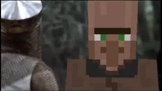 Monty Python and the Minecraft Villager