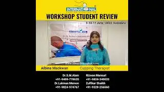 ICA Cupping Workshop | Albina Mackwan | Dr.S.M.Alam @icaworld